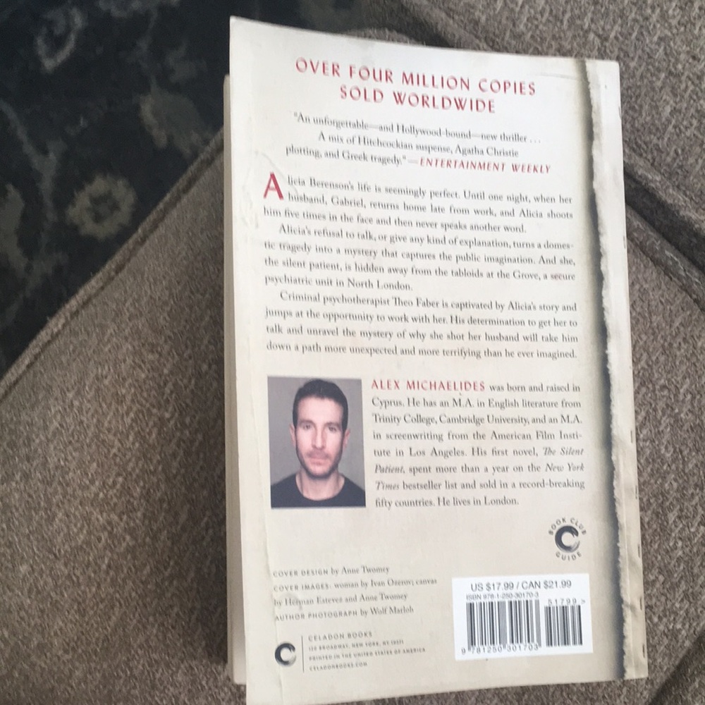 ALEX MICHAELIDES The Silent Patient - Picture 2 of 2